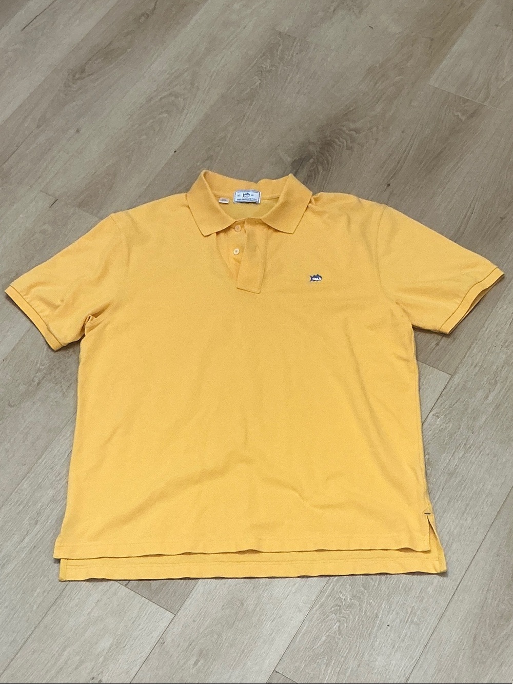 Southern Tide Men's Yellow Polo Shirt